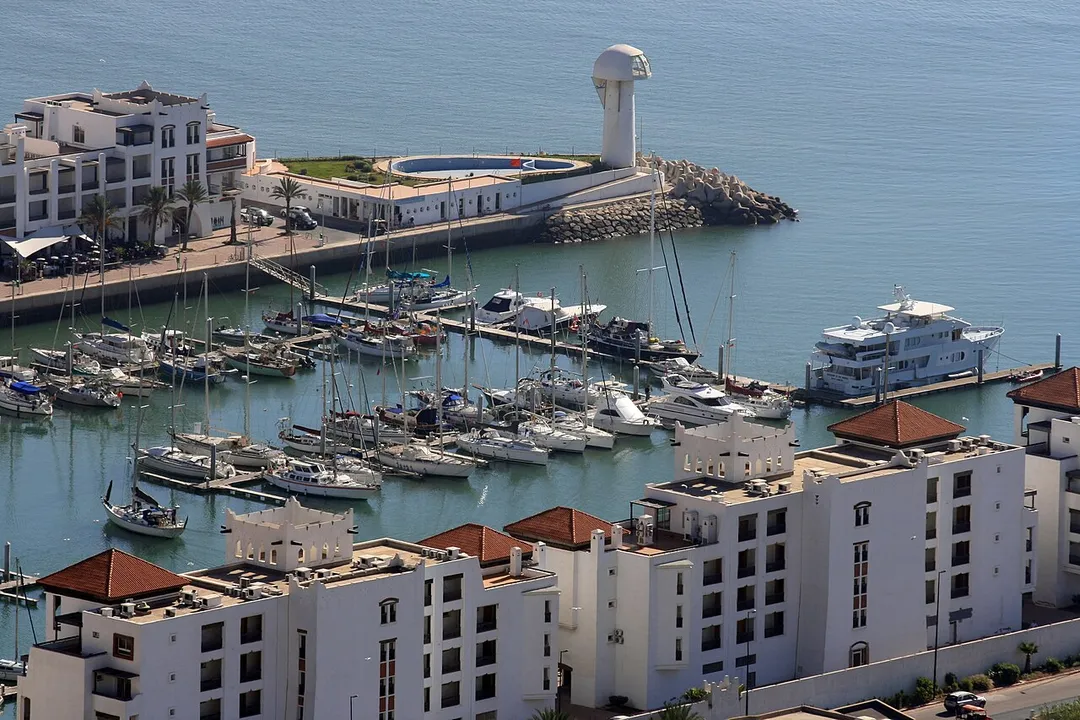 Morocco, Agadir: marina.