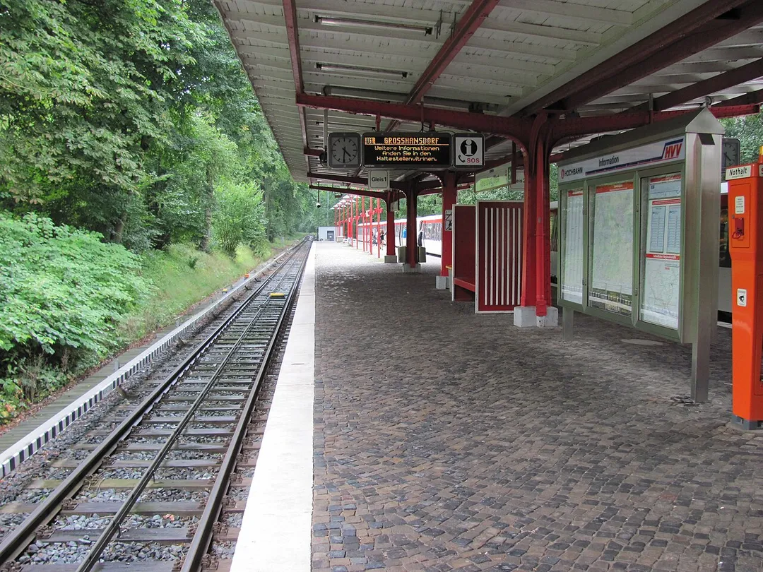 U-Bahn station Ahrensburg West