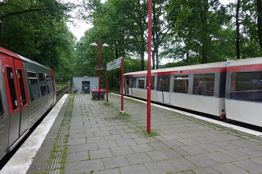 Metrostation Hamburg Ahrensburg West