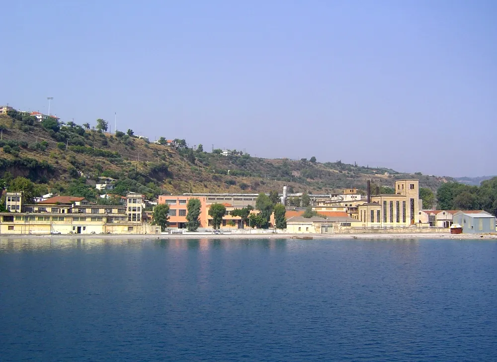 Harbor of Egio (Aigion), Peloponnes, Greece