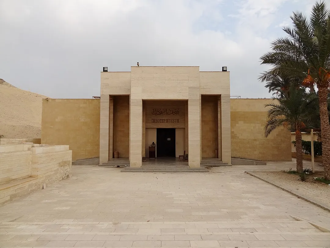 Imhotep-Museum in Sakkara, Ägypten