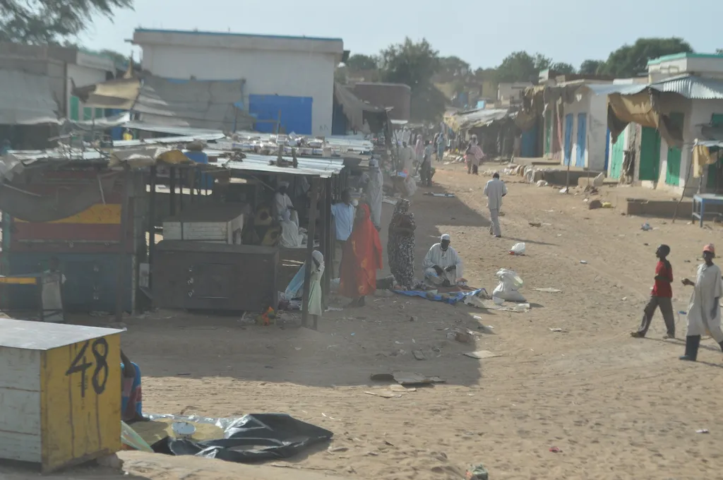 A view of El Geneina, West Darfur.habillah