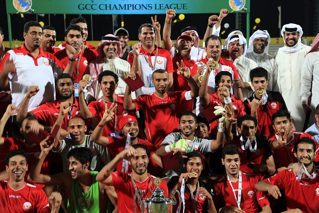 2012 GCC Champions League Al Muharraq club victory