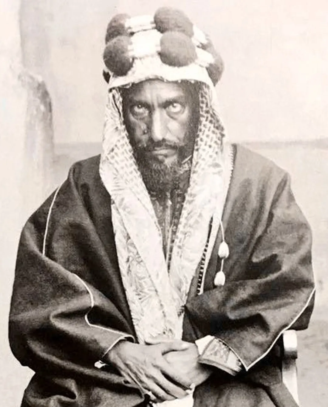 Photo of Abdulrahman Al-Faisal in the early 1900s.
