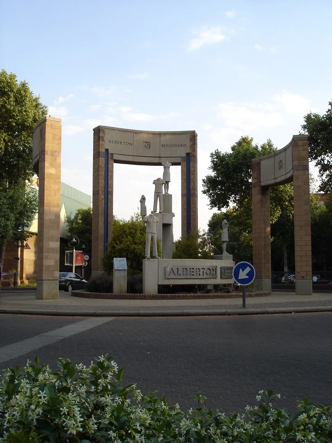 Alberton Boulevard Entrance in Alberton, Gauteng, South Africa