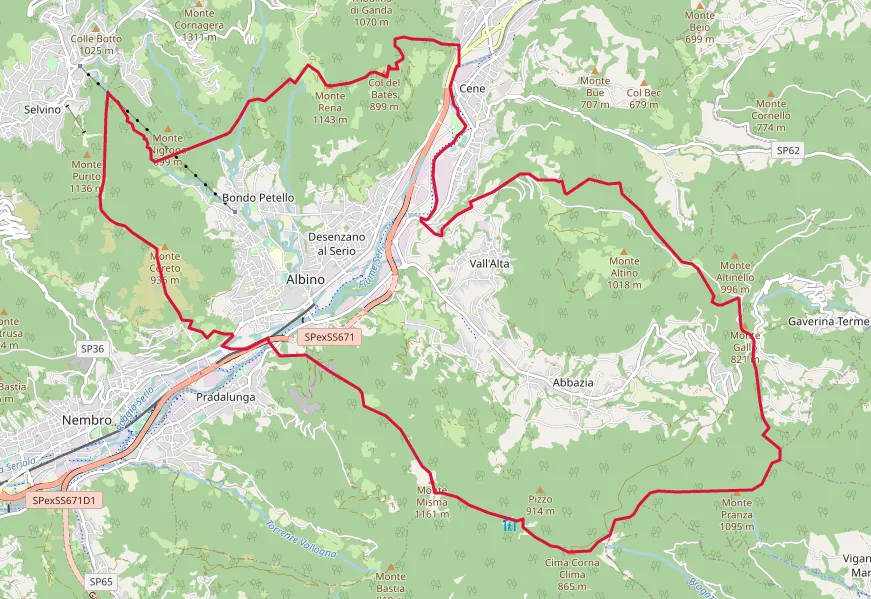 carte réalisée sur umap