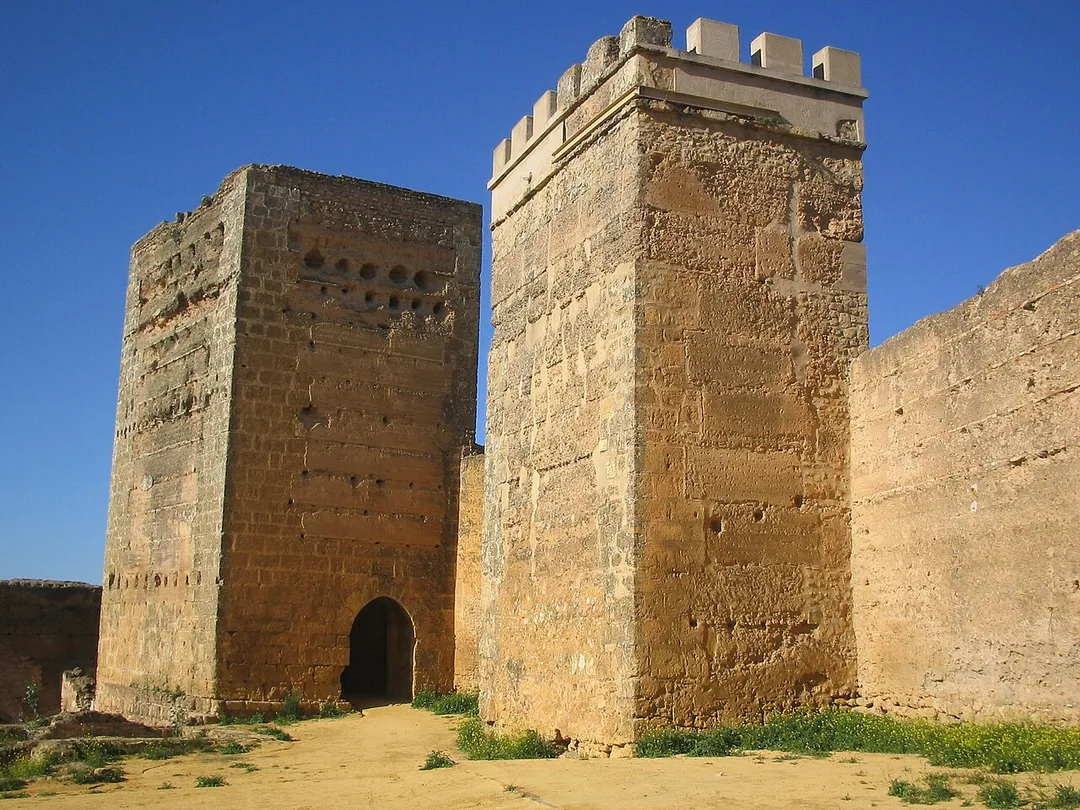 Mozarabic stronghold at the spanish village Alcalá de Guadaíra in the province of Seville.
