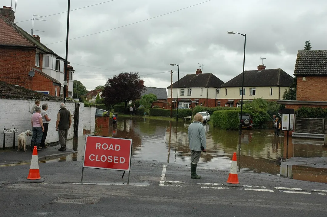 Flood Alcester July 2007