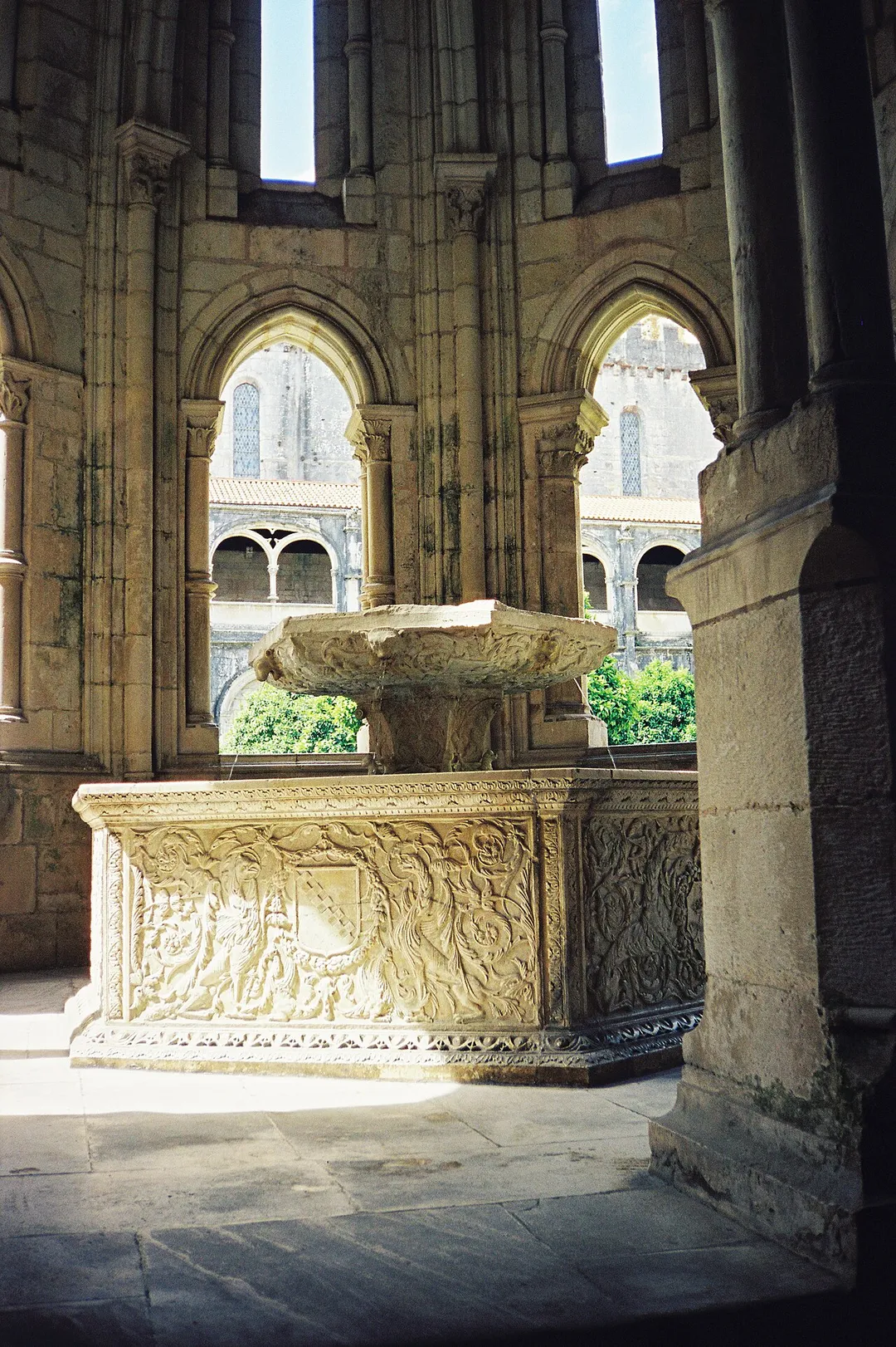 Alcobaca monastery fountain house
