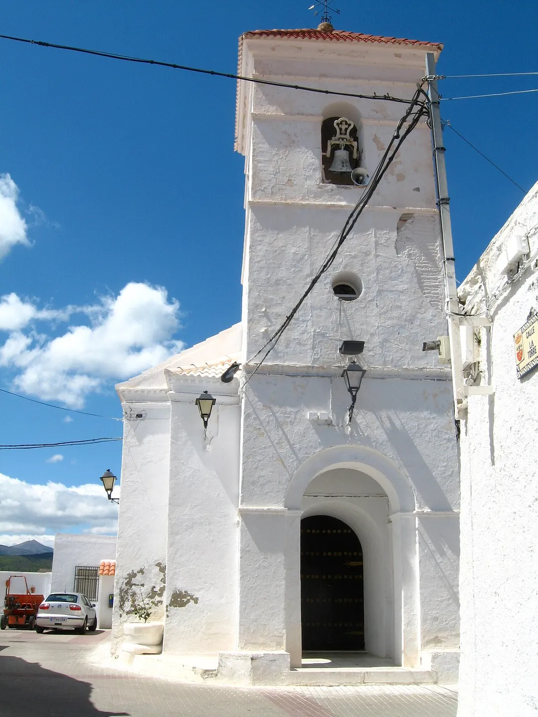 Iglesia de Nuestra Señora del Rosario, Alcudia de Monteagud, Almería.