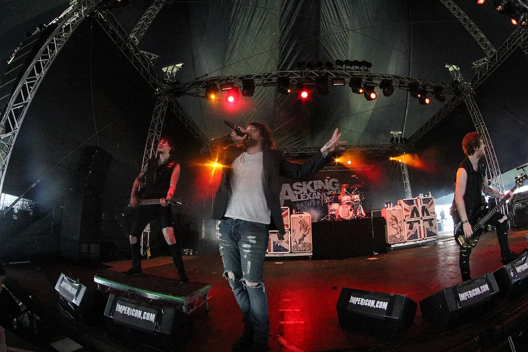 Asking Alexandria at With Full Force Festival 2013