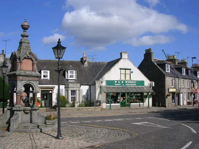 Main Street, Alford Taken at the junction with Greystone Road.