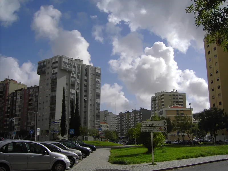 The city of Alfornelos,Amadora in Portugal