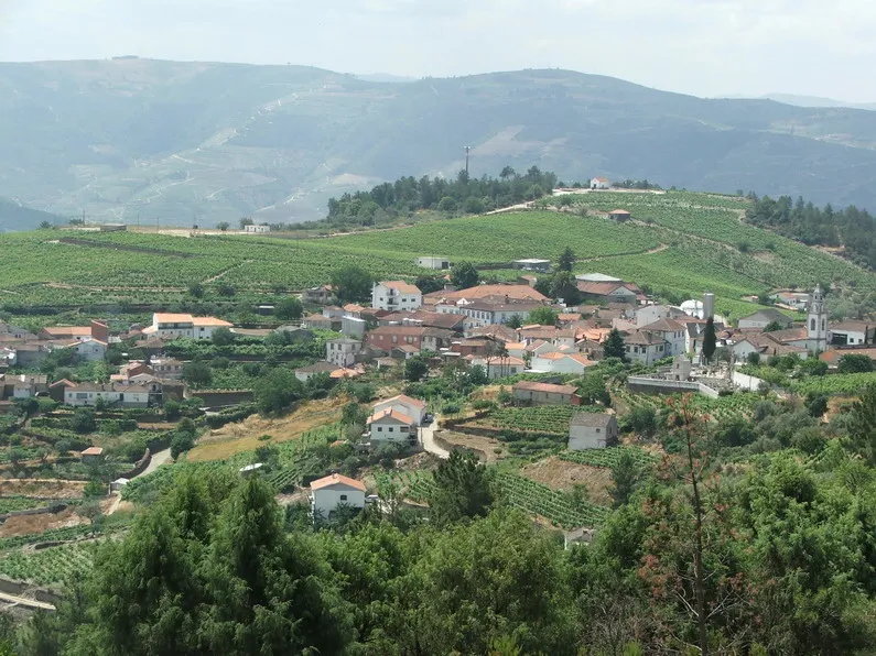 Vista parcial de Castedo do Douro