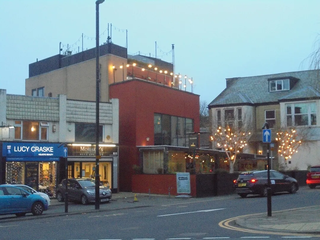 The Woods, Stainbeck Corner, Chapel Allerton, Leeds, West Yorkshire.  Taken on the evening of Saturday the 29th of February 2020.