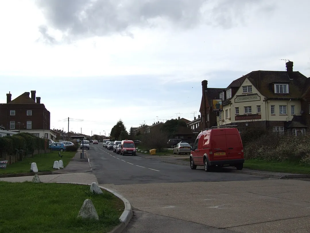 Allhallows, Kent is a village on the Hoo Peninsula. It is divided into two parts Hoo Allhallows and Allhallows on sea.

This is the British Pilot pub in Allhallows on Sea.