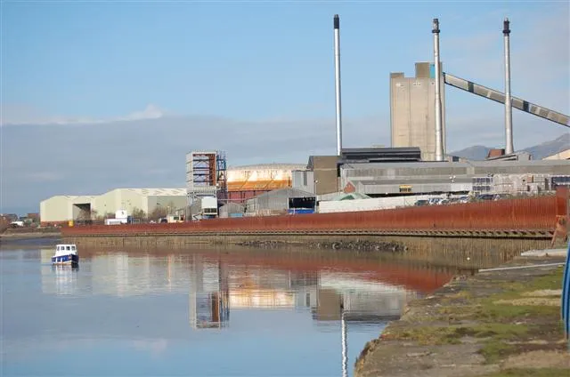 United Glass factory, Alloa, Clackmannan