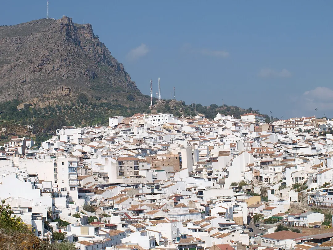 Alora town in Malaga, Andalucia, Spain.