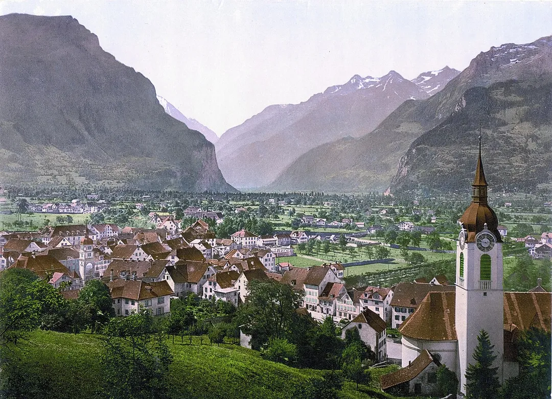 Altdorf um 1900.