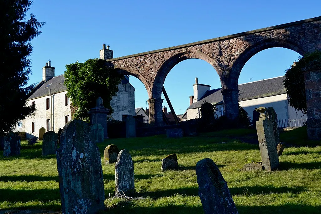 Alyth Arches, the ruins of the former parish church