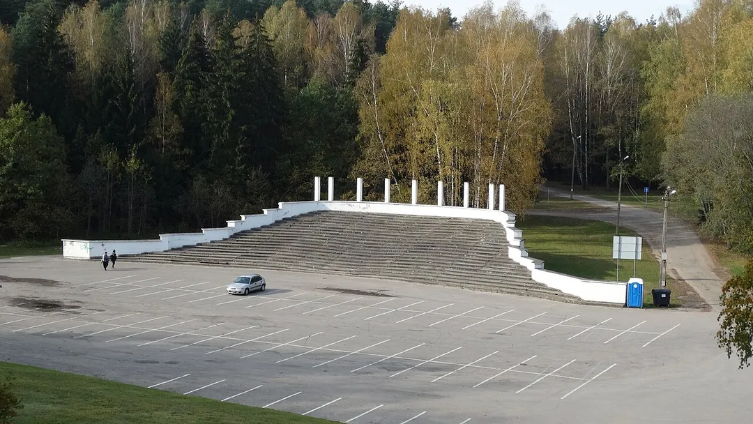 Park stage, Alytus, Lithuania