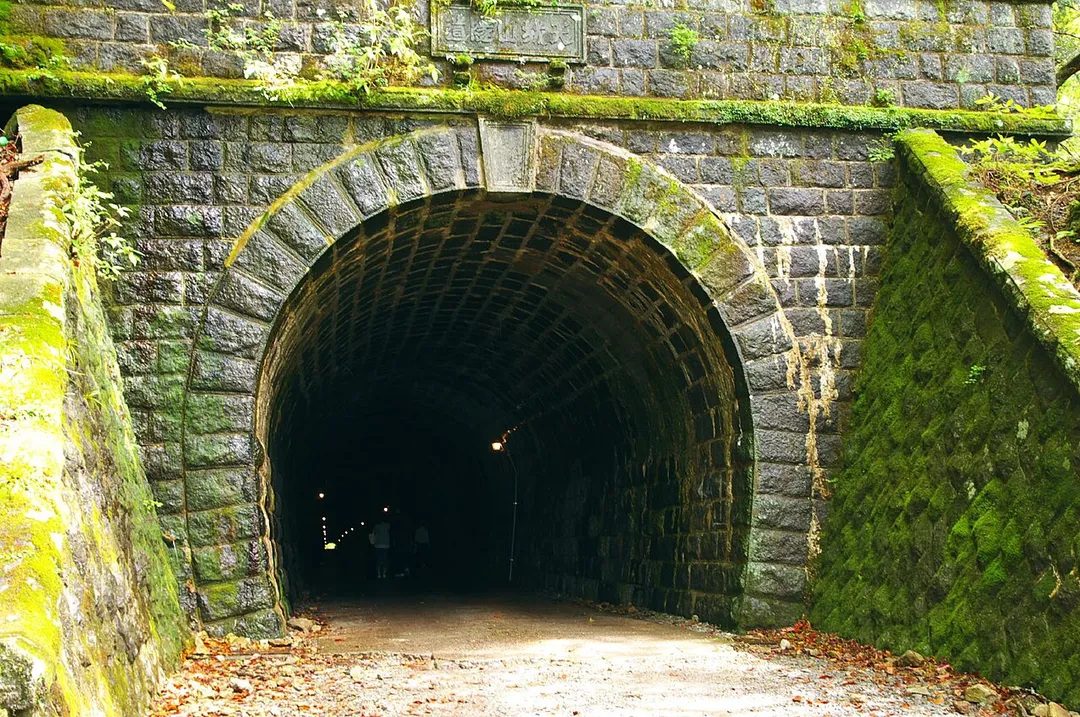 Amagi Tunnel in Shizuoka Prefecture, Japan.