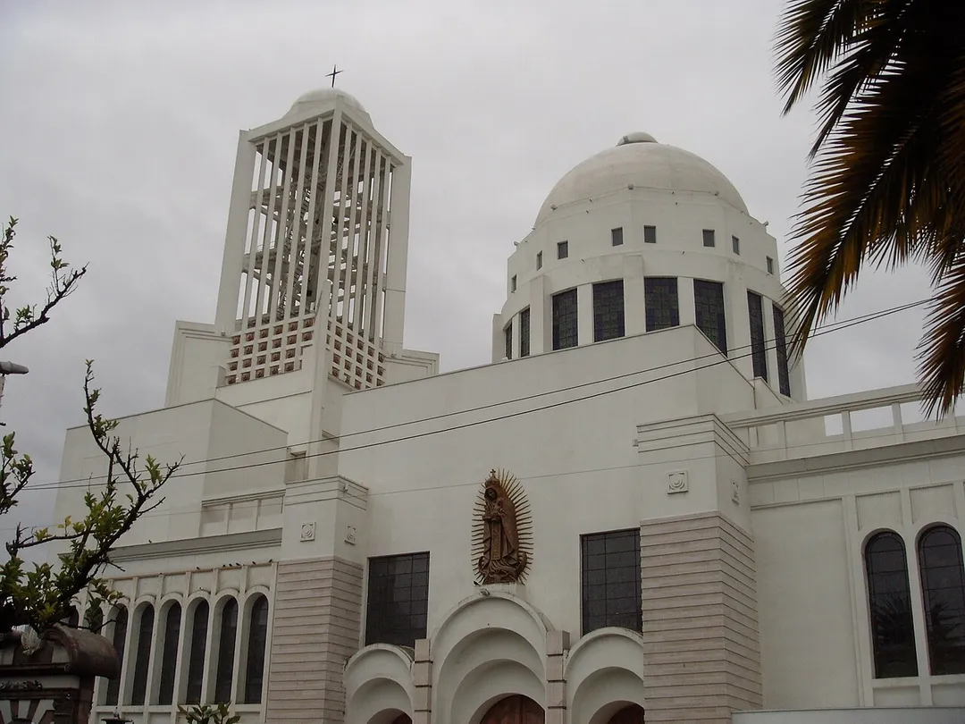 The Basilica in downtown Ambato, Ecuador.
