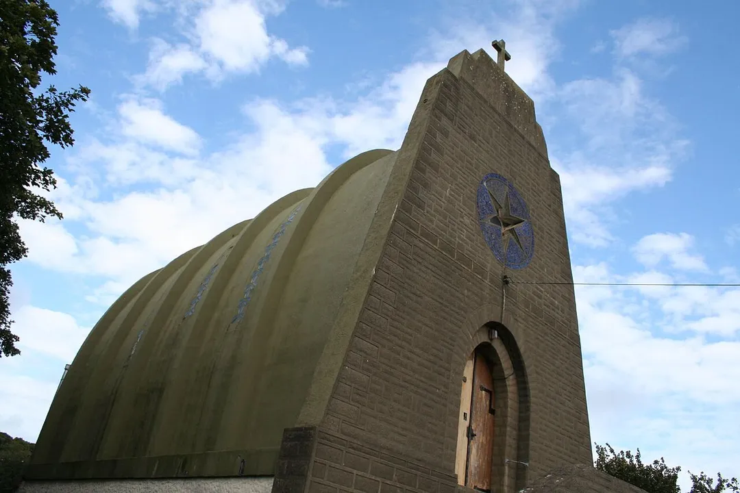 A church found in Anglesey near Amlwch that reminded me more of a bomb shelter. I cannot remember the exact name of the church or the location though.Church bunker