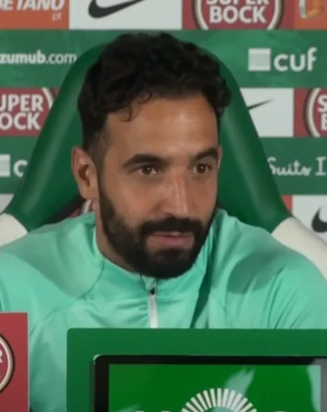 Football manager Ruben Amorim in 2022
