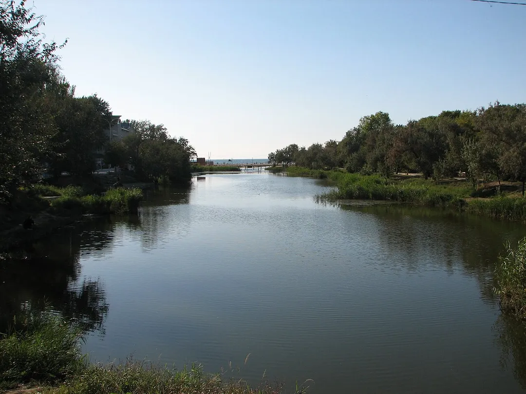 Anapa. Anapka river