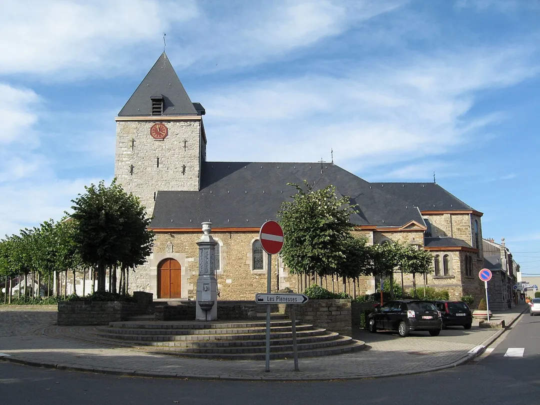 Church of Saint Lawrence in Adrimont, Dison, Liège, Belgium