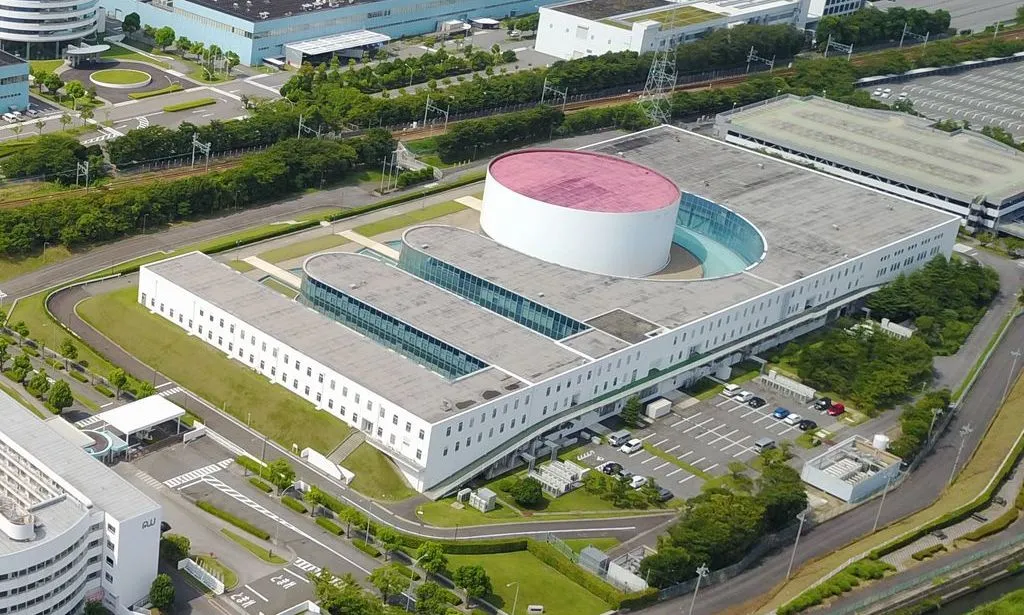 The headquarters of AISIN AW (ANJO-City, AICHI-Pref., JAPAN)