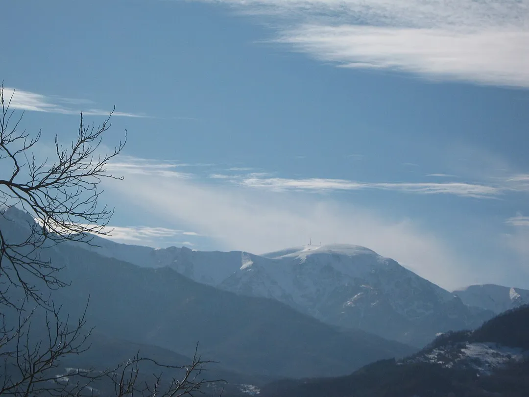 Peak Botev in Stara planina, Bulgaria