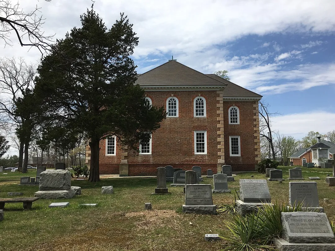 Aquia Church is a historic Episcopal church and congregation in Aquia Harbor, Stafford County in the U.S. state of Virginia. Photographed by Justin A. Wilcox of Washington, D.C. on April 11, 2016.