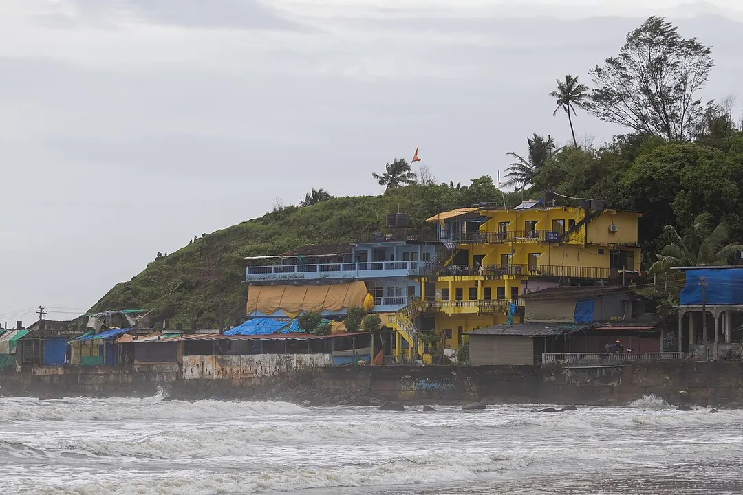 Arambol Mountain from the beach