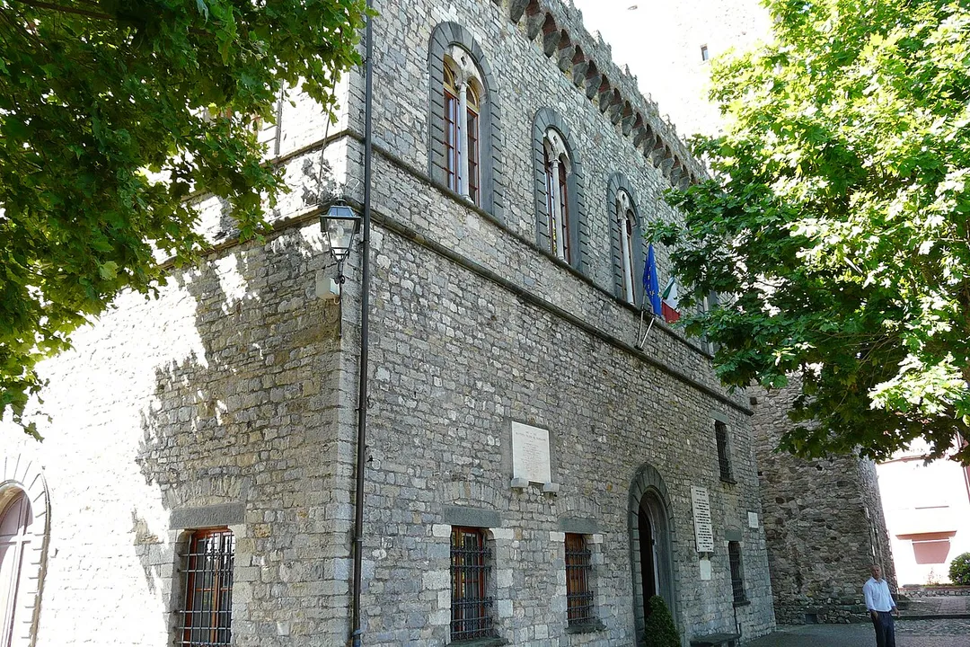 Castello-Municipio di Arcola, Liguria, Italia