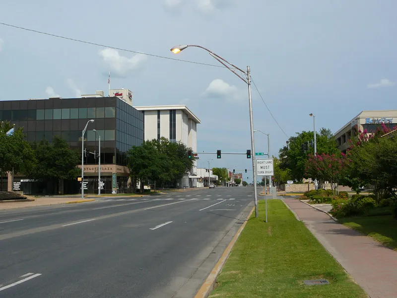 View of Downtown Ardmore, Oklahoma in 2007.