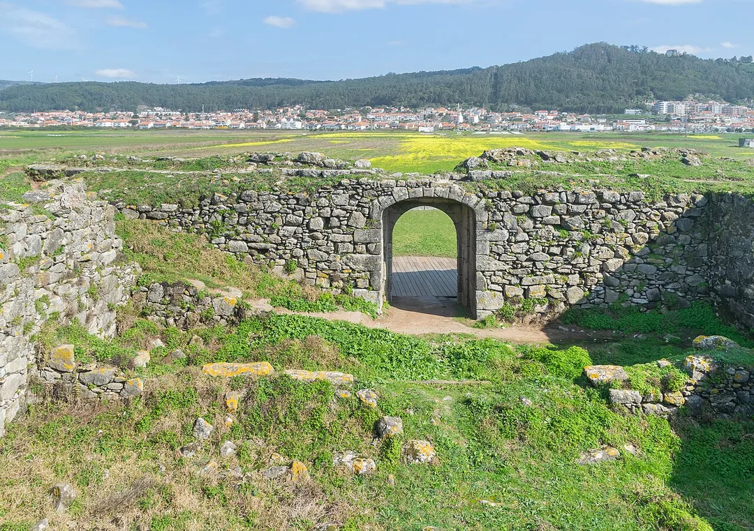 Areosa fortress in Viana do Castelo, Viana do Castelo district, Portugal