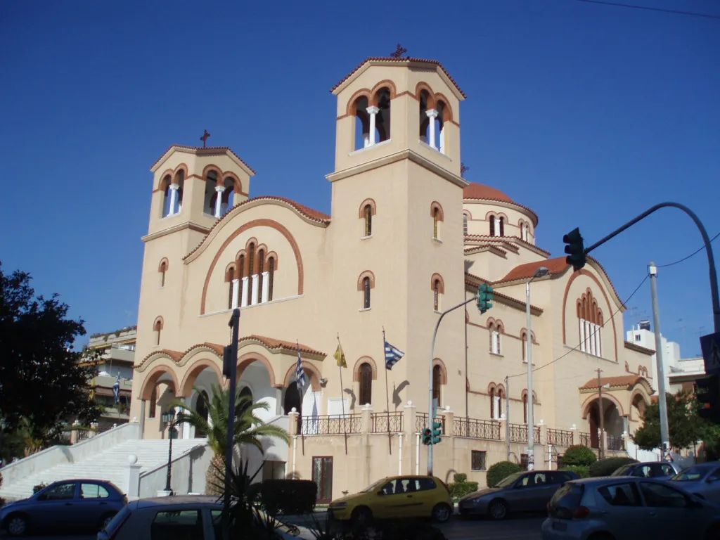 The church of the Holy Triad in Argyroupoli, Athens