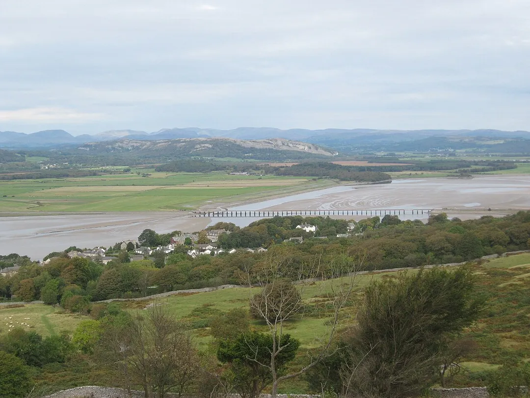 View of the Kent Estuary from Arnside Knott.