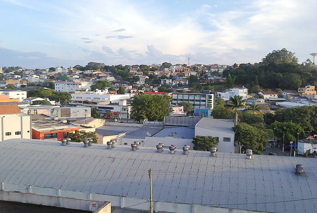 Vista de Arujá, SP, Brasil.