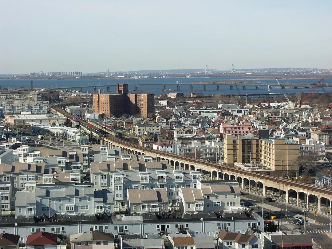 An overlooking view of Arverne East and Arverne By The Sea