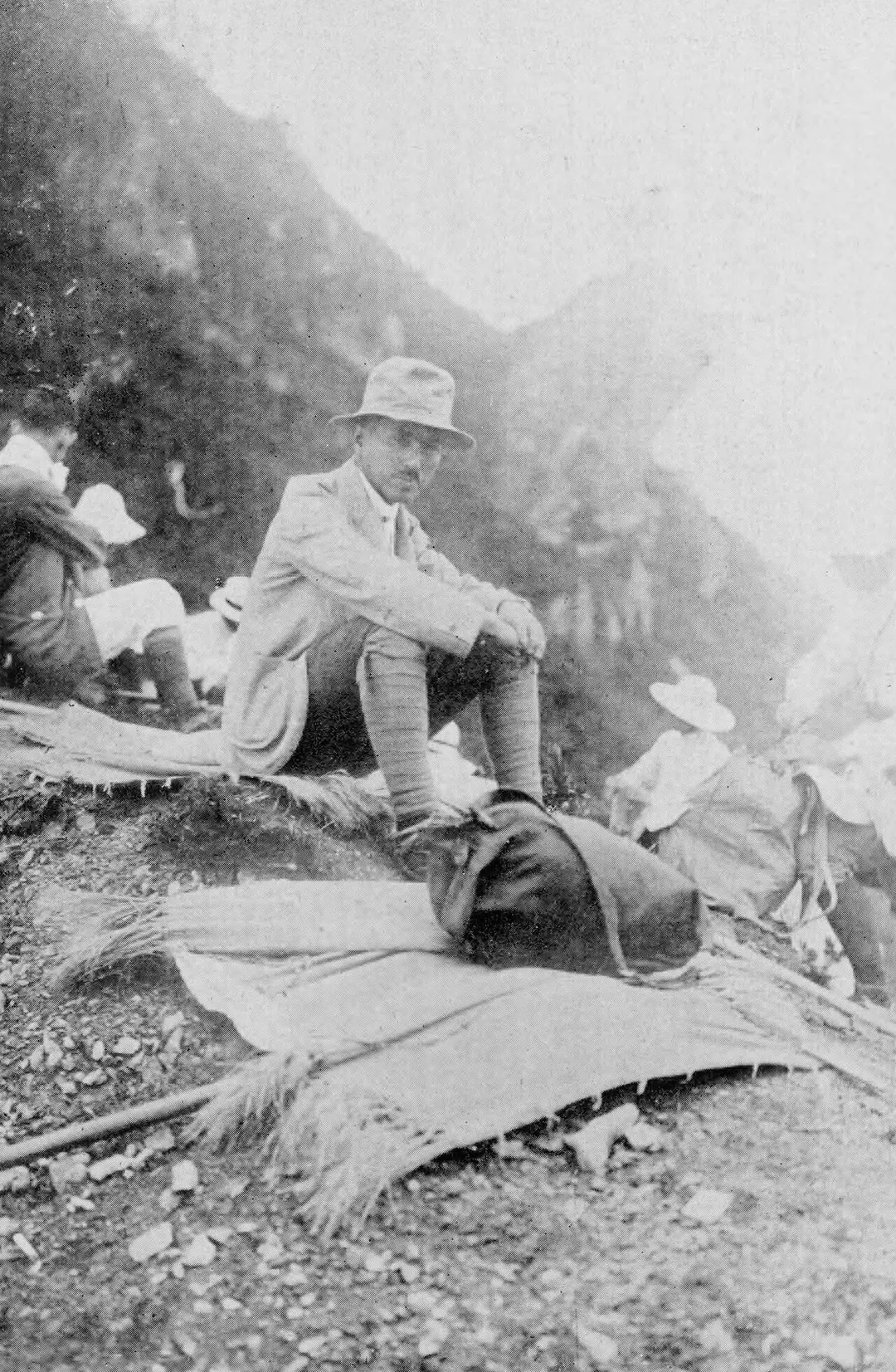 Prince Asaka Yasuhiko in Mt.Hakuba(aka Mt.Shirauma)