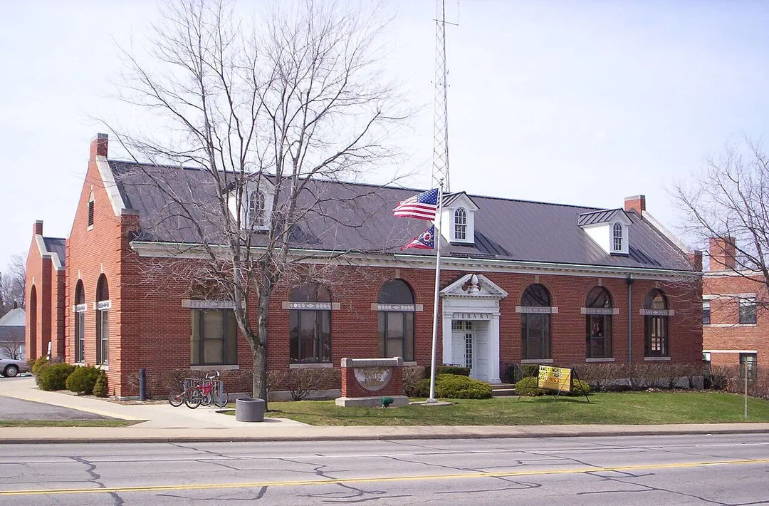A view of the Ashland Public Library in Ashland, Ohio.