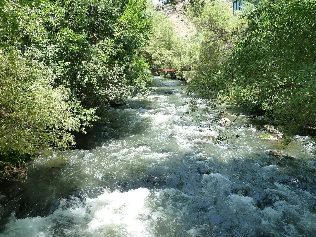 Kasakh river in Ashtarak