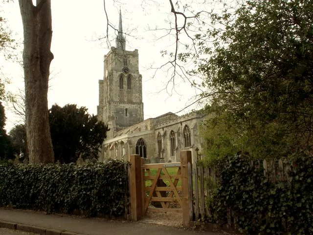 St Mary's parish church, Ashwell, Hertfordshire, seen from the east