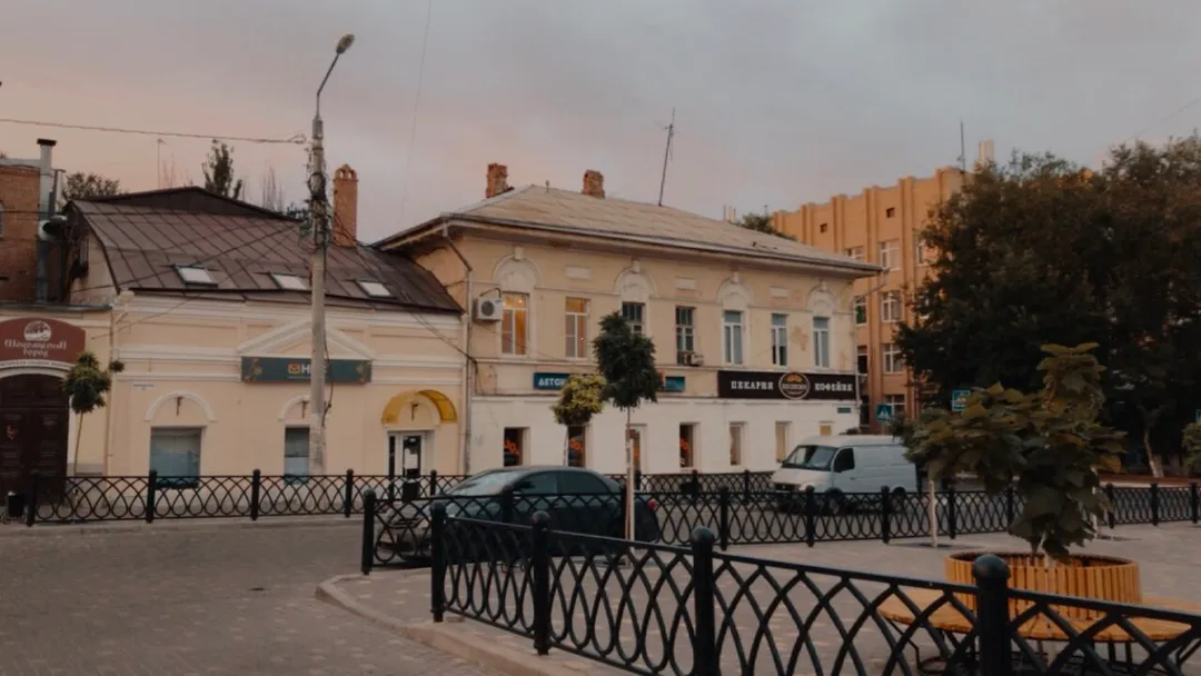 Akhmatovskaya Street in Astrakhan