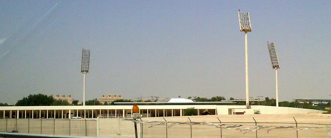 Qatar University stadium Doha.