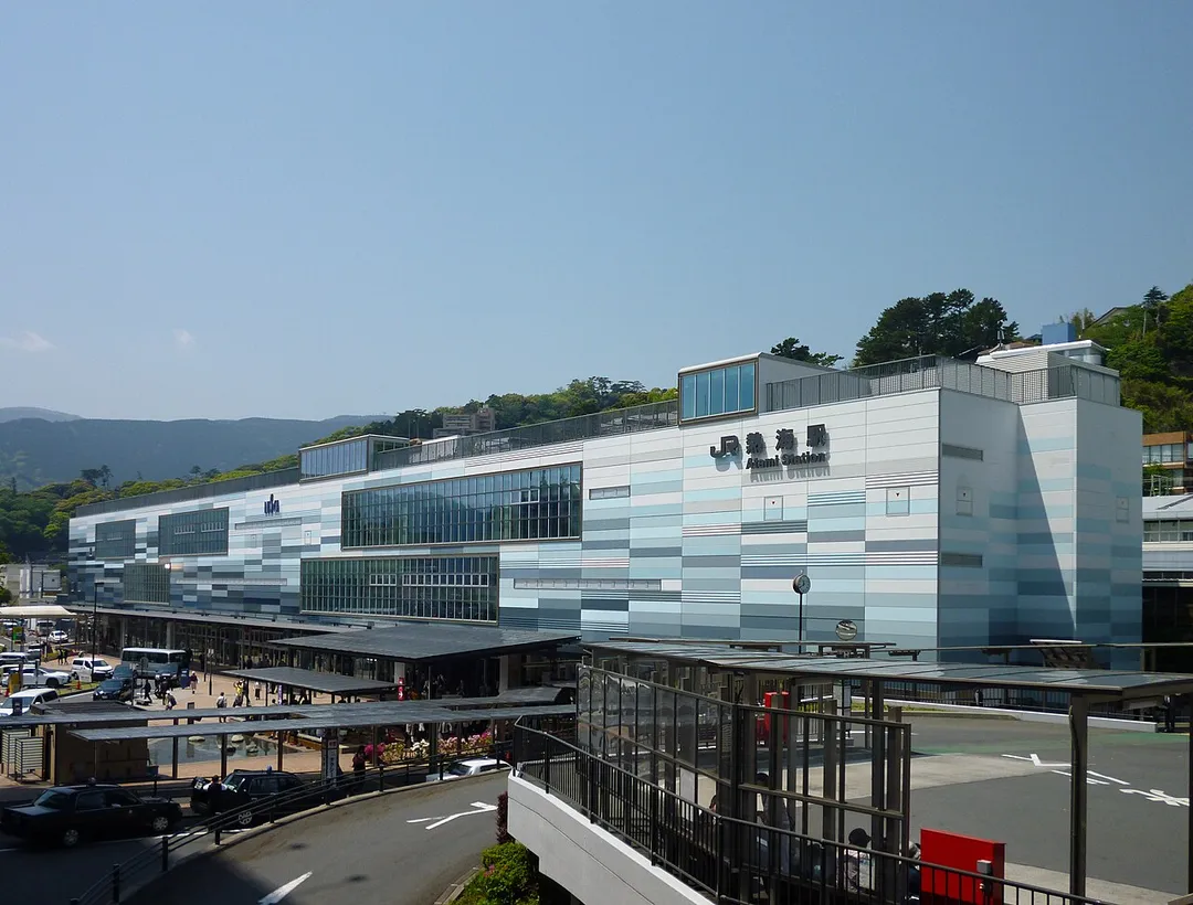 Atami Station in Atami, Shizuoka Prefecture, Japan