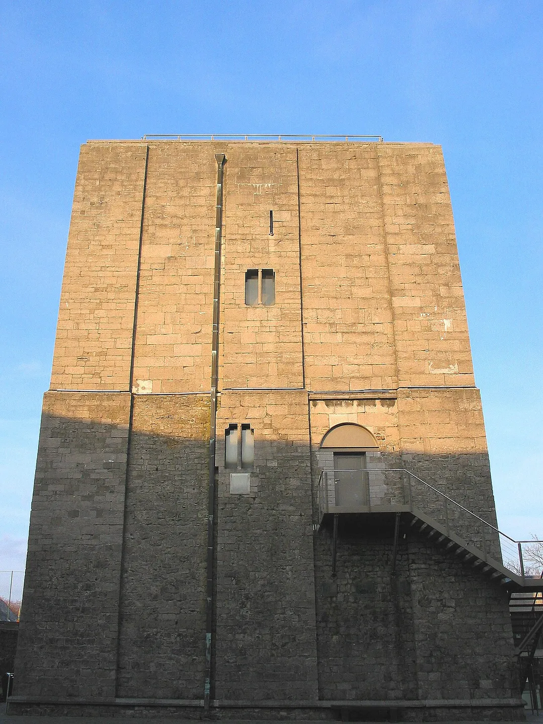 Ath  (Belgium), the Burbant tower (XIIth century).